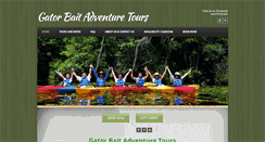 Desktop Screenshot of gatorbaitkayakadventures.com